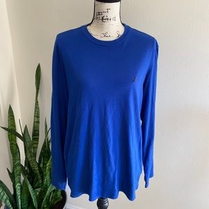 Men’s M Nautica Sleepwear Shirt EUC